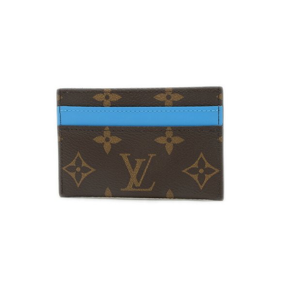 Louis Vuitton Accessories - LOUIS VUITTON Blue Monogram Card Case Holder M12838